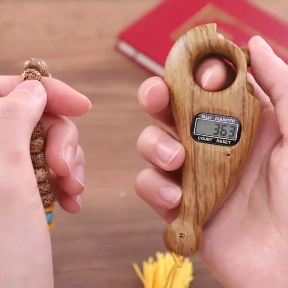 Rotating Prayer Beads With Digital Counter Portable Digital Finger Tasbeeh, Prayer Digital Tasbih For Meditation Relaxation, Portable Prayer Beads Counter Rotating Prayer Beads With Digital Counter Portable Digital Finger Tasbeeh, Prayer Digital Tasbih For Meditation Relaxation, Portable Prayer Beads Counter